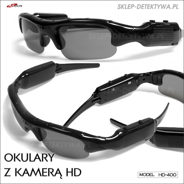 okulary z kamerą hd-400